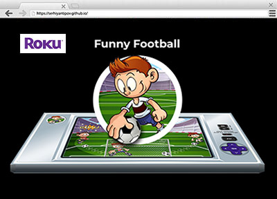 link BrightScript Game Penguin Hockey Goalie