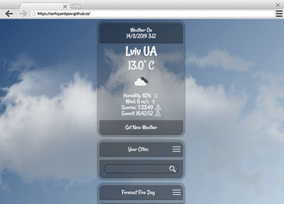 link site weather 